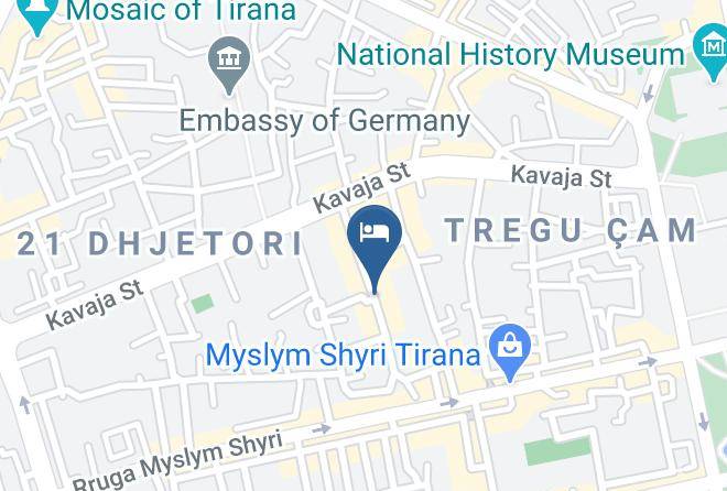 Tirana - Golden City Hotel & My Spa Maps