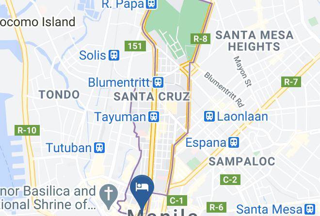 Metro Manila - Golden City Hotel Maps