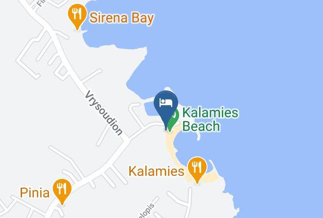 Cyprus - Golden Coast Beach Hotel Maps