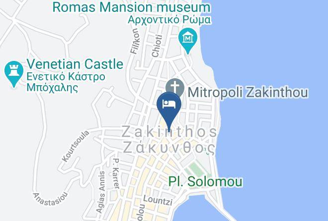 Zakinthos - Golden Coast Boutique Maps