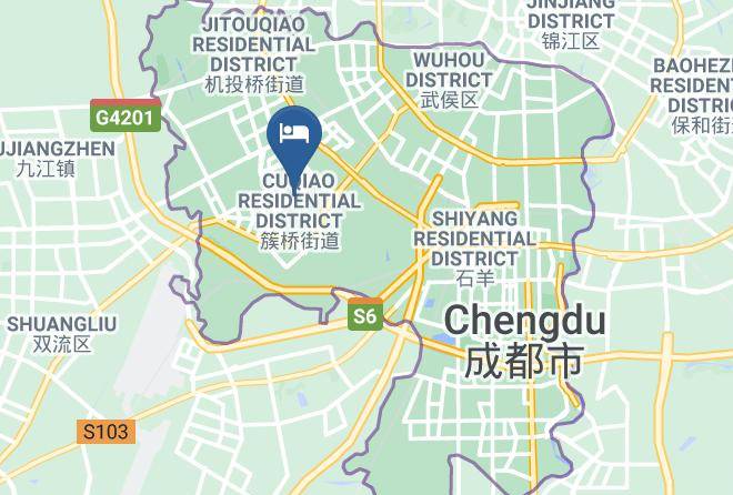 Chengdu - Golden Coast Century Hotel Maps