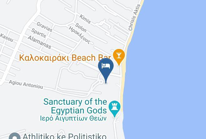 East Attica - Golden Coast Hotel & Bungalows Maps