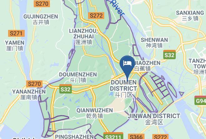 Zhuhai - Golden Coast Hotel Maps