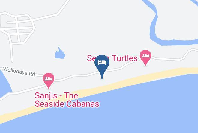 Galle - Golden Coconut Cabanas Maps