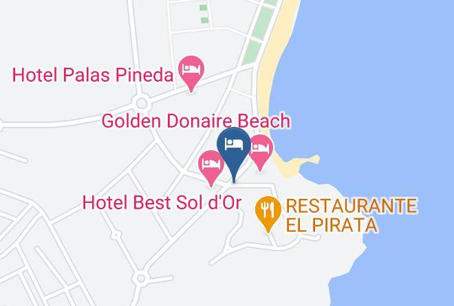 Tarragona - Golden Costa Salou Adults Only Maps