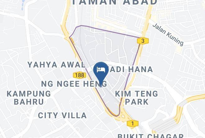 Johor Bahru - Golden Court Hotel Maps