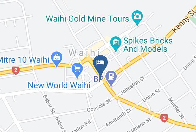 Hauraki - Golden Cross Hotel Maps
