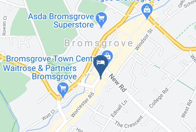 Worcs - Golden Cross Hotel Maps