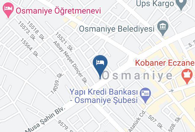 Osmaniye Esenevler - Golden Culcu Otel Osmaniye Maps
