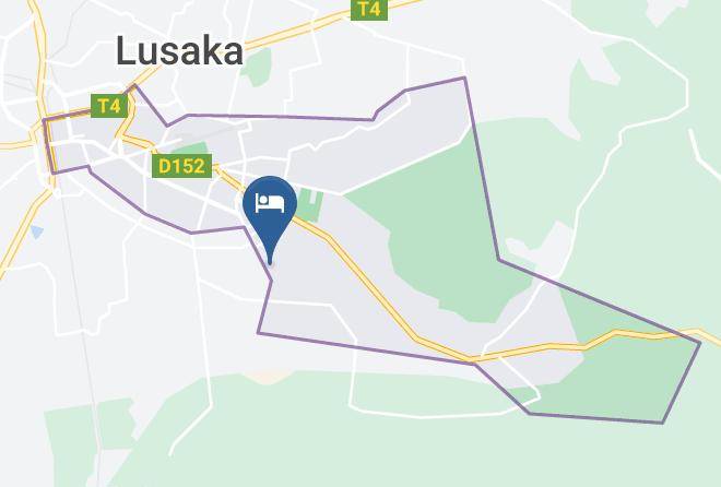 Lusaka - Golden Days Executive Lodge Lusaka Maps