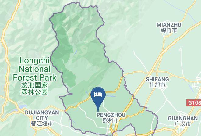 Chengdu - Golden Dragon Holiday Hotel Pengzhou Maps