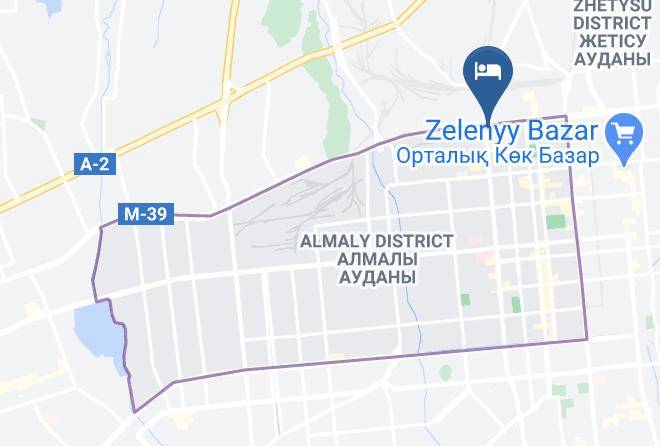 Almaty City - Golden Dragon Hotel Maps