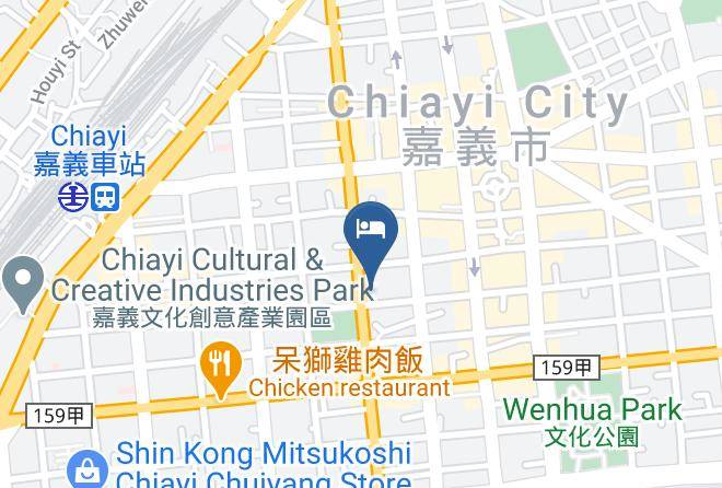Chiayi City - Golden Dragon Hotel Maps