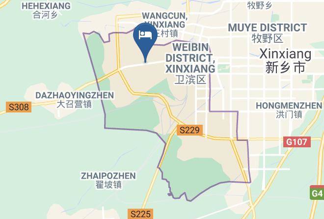 Xinxiang - Golden Dragon Hotel North Gate Maps