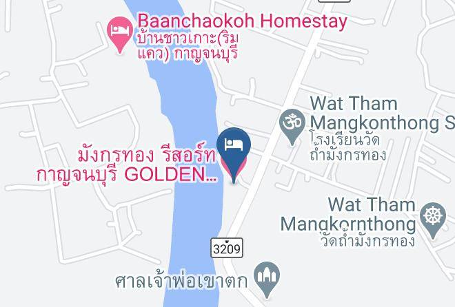Amphoe Mueang Kanchanaburi - Golden Dragon Resort Kanchanaburi Maps
