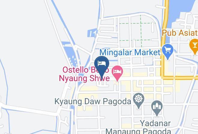 Taunggyi - Golden Dream Hotel Maps