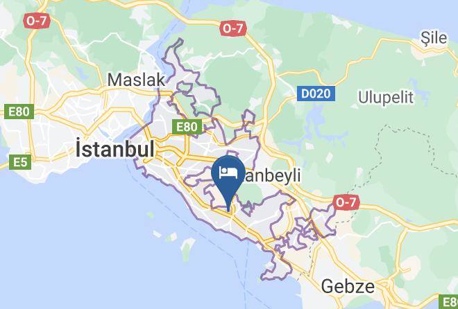 Kartal - Golden Dream Otel Maps