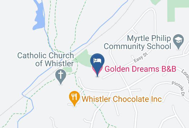 Squamish Lillooet - Golden Dreams B&b Maps