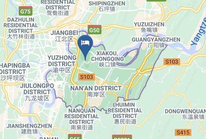 Nan An District - Golden Eagle Holiday Hotel Chongqing Maps