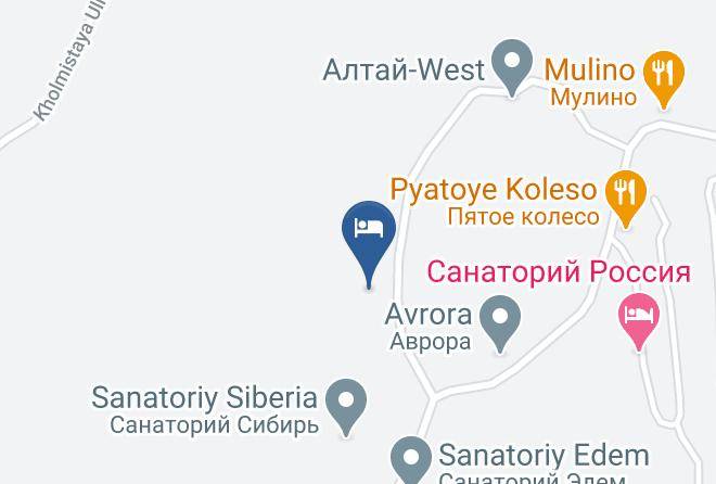 Belokurikha - Golden Eagle Hotel Maps