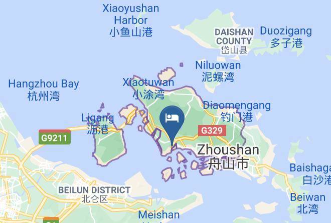 Zhoushan - Golden Eagle Hotel Maps