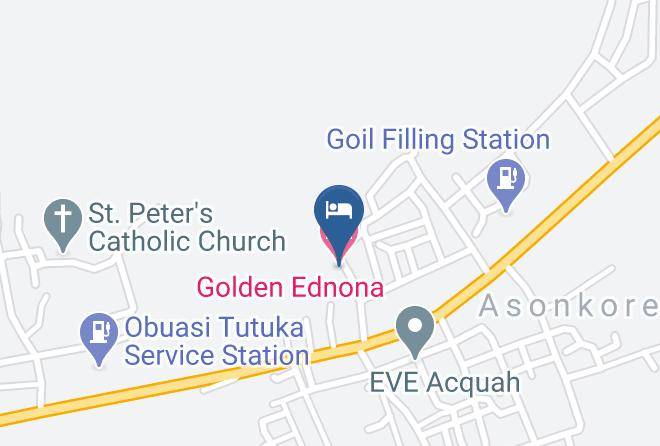 Adansi North - Golden Ednona Hotel Maps