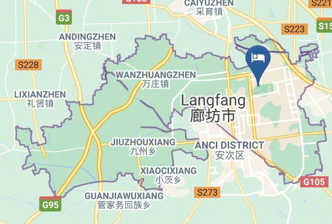 Langfang - Golden Elephant Golf Hotel Maps
