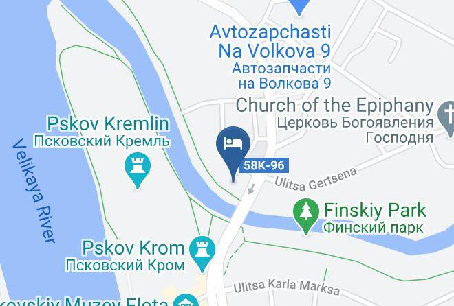 Pskov - Zolotaya Naberezhnaya Maps
