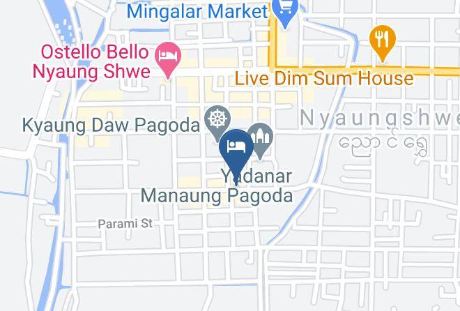 Taunggyi - Golden Empress Hotel Maps