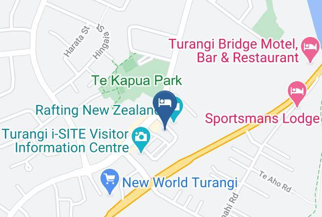 Taupo - Golden Fern Backpackers Maps