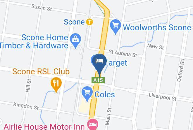 Golden Fleece Hotel Map