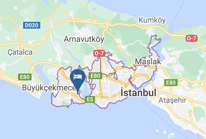 Avcilar - Golden Flower Hotel Maps