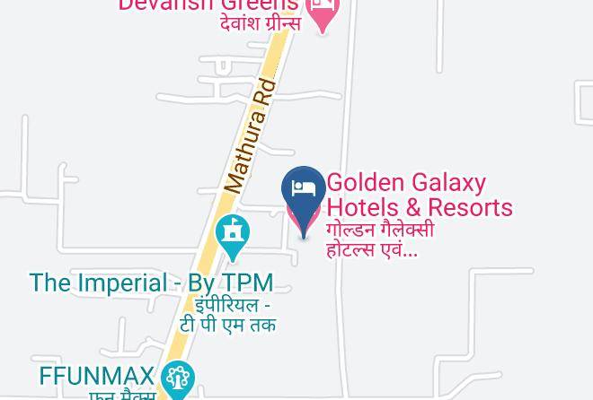 Ballabgarh - Golden Galaxy Hotels & Resorts Maps
