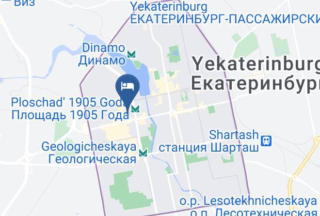 Yekaterinburg - Golden Garden Maps