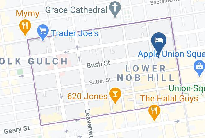 San Francisco - Golden Gate Hotel Maps