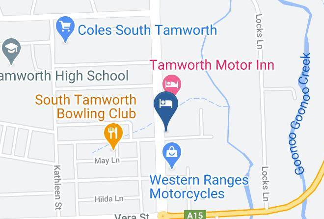 Tamworth Regional - Golden Grain Motor Inn Maps