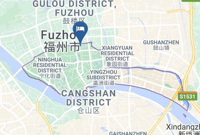 Fuzhou - Golden Guangda Hotel Maps