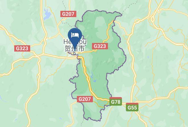 Hezhou - Golden Harbor Hotel Maps