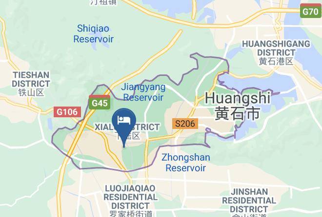 Huangshi - Golden Harbor Hotel Maps