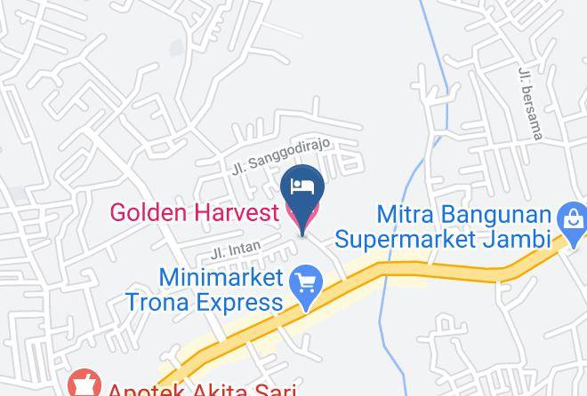 Kota Jambi - Golden Harvest Hotel Maps