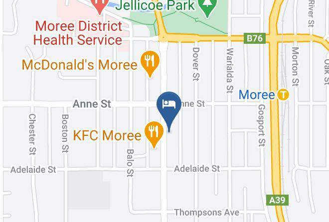 Golden Harvest Motor Inn Map