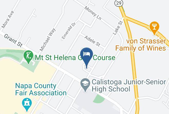 Napa - Golden Haven Hot Springs Spa And Resort Maps
