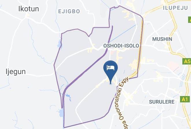 Surulere - Golden Heaven Hotel Ltd Maps