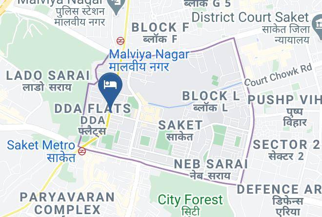 New Delhi - Golden Home Stay Maps
