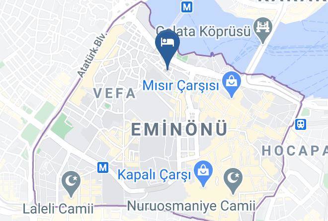 Fatih - Golden Horn Park Hotel Maps