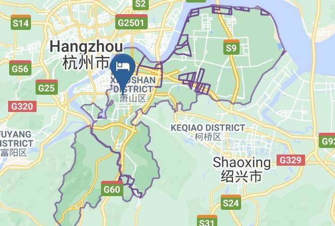 Hangzhou - Golden Horse International Hotel Maps