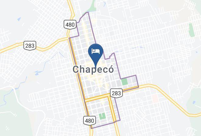 Chapeco - Golden Hotel Maps