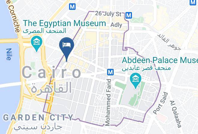 Cairo - Golden Hotel Maps