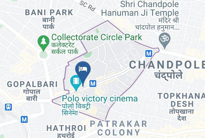 Jaipur - Golden Hotel Jaipur Maps