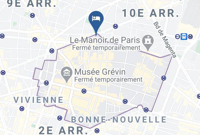Paris - Golden Hotel Maps